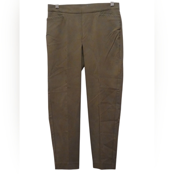 89th & Madison - NWT, Petite, Ankle Length, Comfort Waist, Color -Spanish Moss - Picture 2 of 8